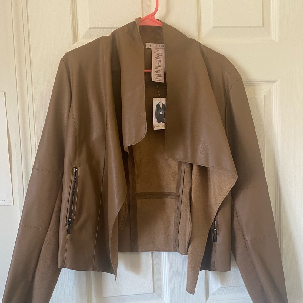 Philosophy fashion jacket brown